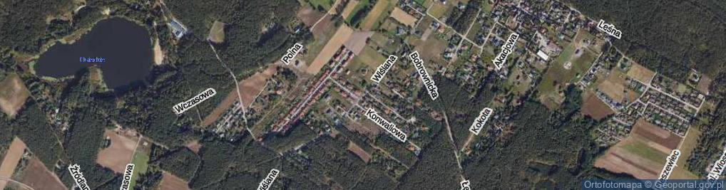 Zdjęcie satelitarne Wiślana ul.